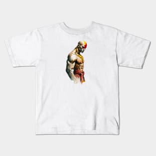 Dhalsim Street Fighter Watercolor - Original Artwork Kids T-Shirt